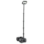 Pelican 9490 RALS Black Remote Area Lighting System 6000 Lumens Hot-Swappable Battery - Waterproof Extendable Mast LED Work Light 094900-0000-110