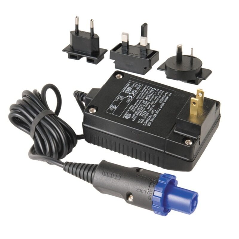Pelican 9438B Universal Charger for 9430B & 9430C RALS - 110/220V with 4 International Face Plates 094300-3351-000