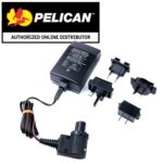 Pelican 9438B Universal Charger for 9430B & 9430C RALS - 110/220V with 4 International Face Plates 094300-3351-000