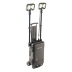Pelican 9460M RALS Gen 3 Black International 220/240V Mobile Dual LED Heads 12000 Lumens - Waterproof Wheeled Intelligent Control Remote Area Lighting System 094600-0012-110I