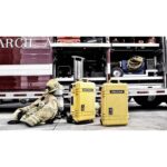 Pelican 9460M RALS Gen 3 Black International 220/240V Mobile Dual LED Heads 12000 Lumens - Waterproof Wheeled Intelligent Control Remote Area Lighting System 094600-0012-110I