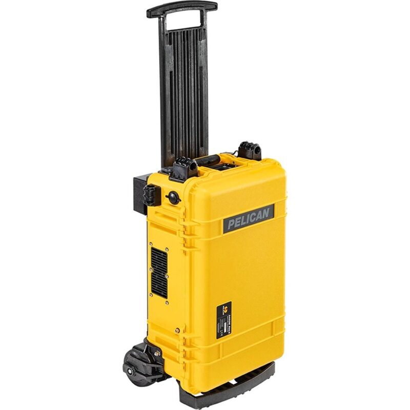 Pelican 9460M RALS Gen 3 Yellow International 220/240V Mobile Dual LED Heads 12000 Lumens - Waterproof Wheeled Intelligent Control Remote Area Lighting System 094600-0012-245I