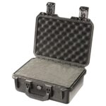 Pelican IM2100 Storm Case Black with Press & Pull Latches - Watertight Crushproof HPX Resin Equipment Case IM2100-00000