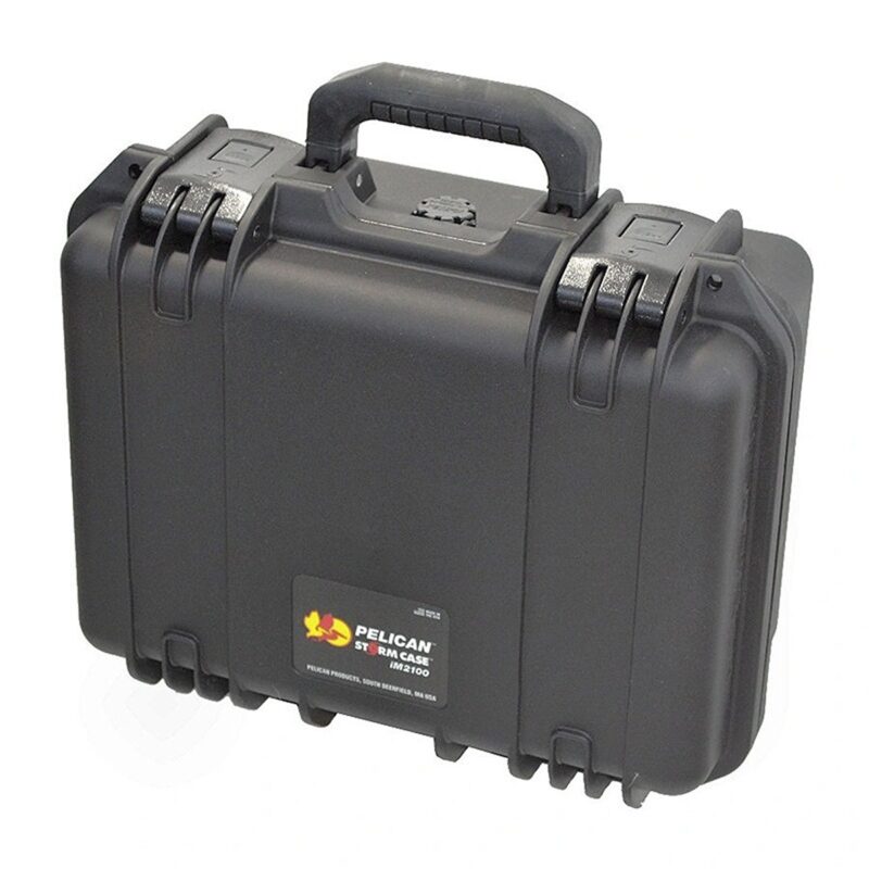 Pelican IM2100 Black Storm Case with Foam | Watertight, Crushproof IM2100-00001
