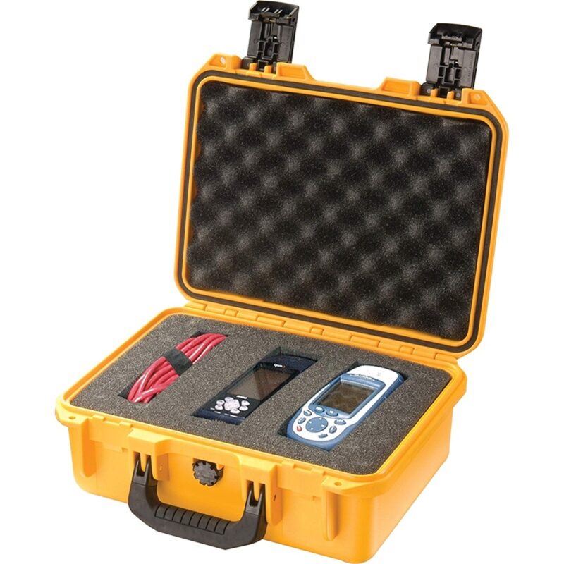 Pelican IM2100 Storm Case Yellow with Foam & Press & Pull Latches - Watertight Crushproof HPX Resin Equipment Case IM2100-20001