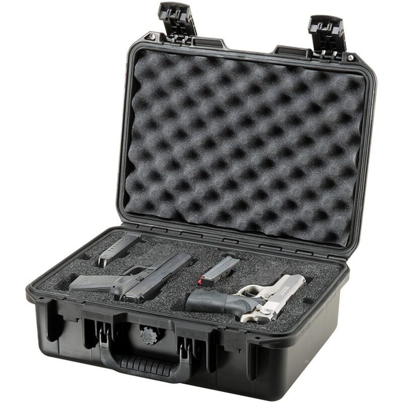 Pelican IM2200 Storm Case Black with Press & Pull Latches - Watertight Crushproof HPX Resin Equipment Case IM2200-00000