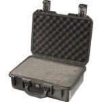 Pelican IM2200 Storm Case Black with Foam & Press & Pull Latches - Watertight Crushproof HPX Resin Equipment Case IM2200-00001