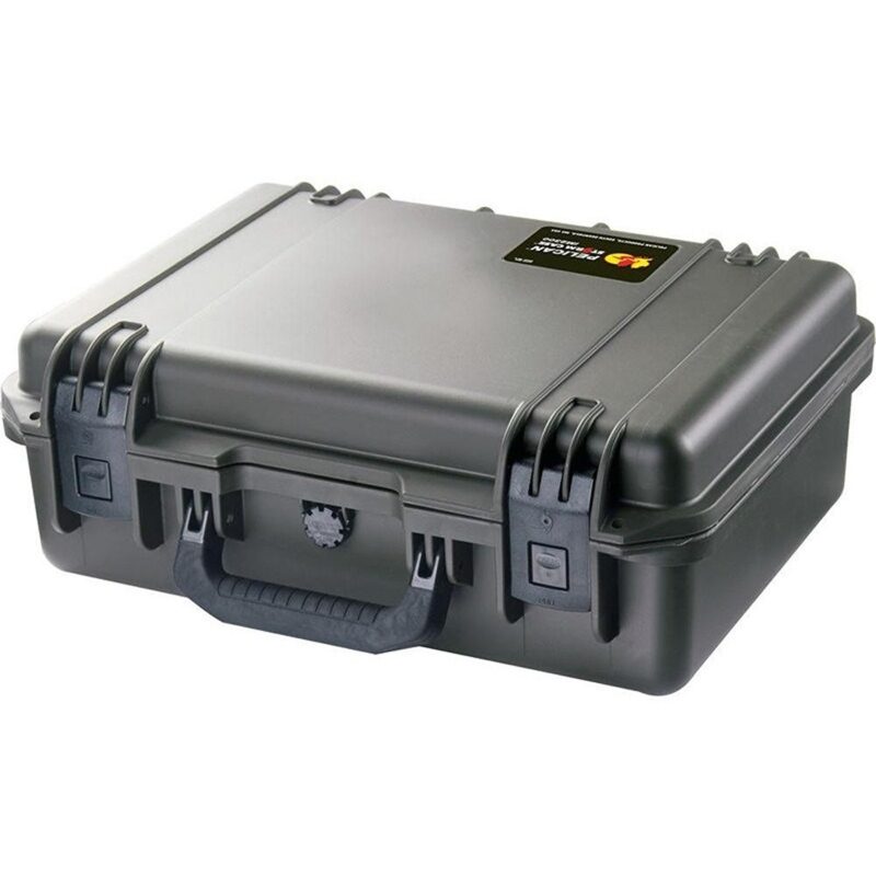 Pelican IM2300 Storm Case Black with Press & Pull Latches - Watertight Crushproof HPX Resin Equipment Case IM2300-00000