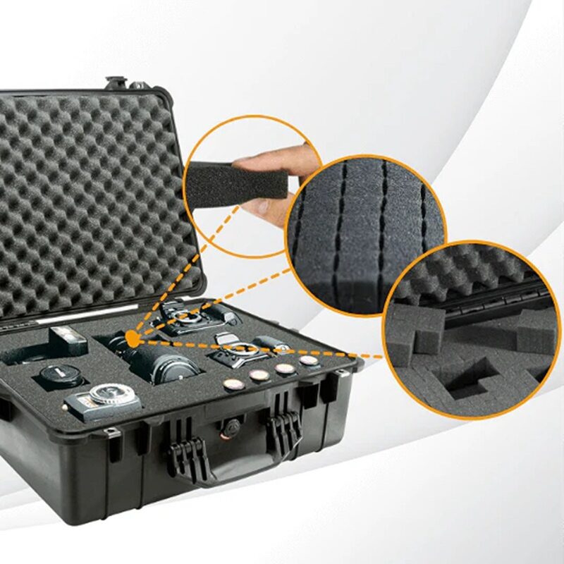 Pelican IM2300 Storm Case Black with Press & Pull Latches - Watertight Crushproof HPX Resin Equipment Case IM2300-00000