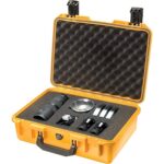 Pelican IM2300 Storm Case Yellow with Press & Pull Latches - Watertight Crushproof HPX Resin Equipment Case IM2300-20000