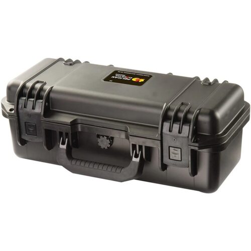 Pelican IM2306 Storm Case Black with Foam & Press & Pull Latches - Watertight Crushproof HPX Resin Equipment Case IM2306-00001