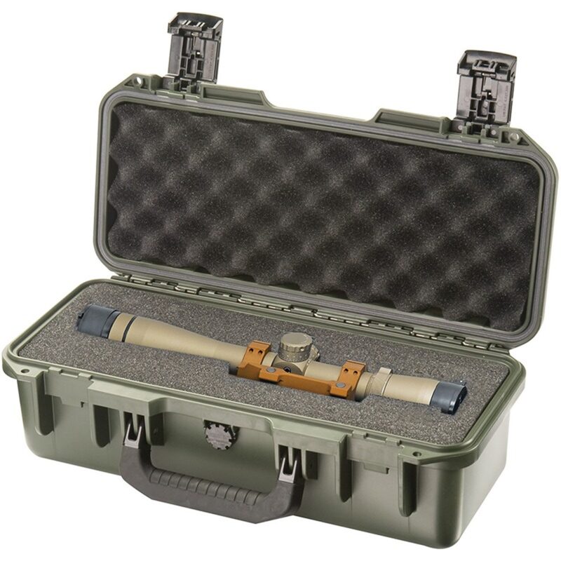 Pelican IM2306 Storm Case Black with Foam & Press & Pull Latches - Watertight Crushproof HPX Resin Equipment Case IM2306-00001