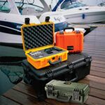 Pelican IM2306 Storm Case Black with Foam & Press & Pull Latches - Watertight Crushproof HPX Resin Equipment Case IM2306-00001