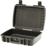 Pelican IM2370 Storm Case Black with Foam & Press & Pull Latches - Watertight Crushproof HPX Resin Equipment Case IM2370-00001