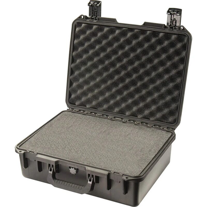 Pelican IM2400 Black Storm Case | Watertight, Crushproof, Press & Pull Latches IM2400-00000