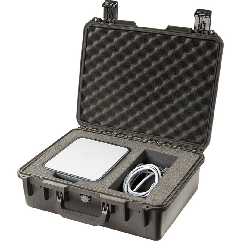 Pelican IM2400 Storm Case Black with Foam & Press & Pull Latches - Watertight Crushproof HPX Resin Equipment Case IM2400-00001