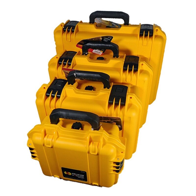 Pelican IM2400 Storm Case Yellow with Press & Pull Latches - Watertight Crushproof HPX Resin Equipment Case IM2400-20000