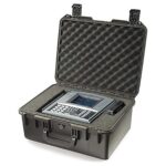 Pelican IM2450 Storm Case Black with Foam & Press & Pull Latches - Watertight Crushproof HPX Resin Equipment Case IM2450-00001