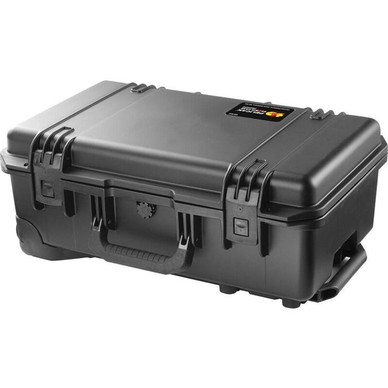 Pelican IM2500 Storm Case Black with Press & Pull Latches - Watertight Crushproof HPX Resin Equipment Case IM2500-00000