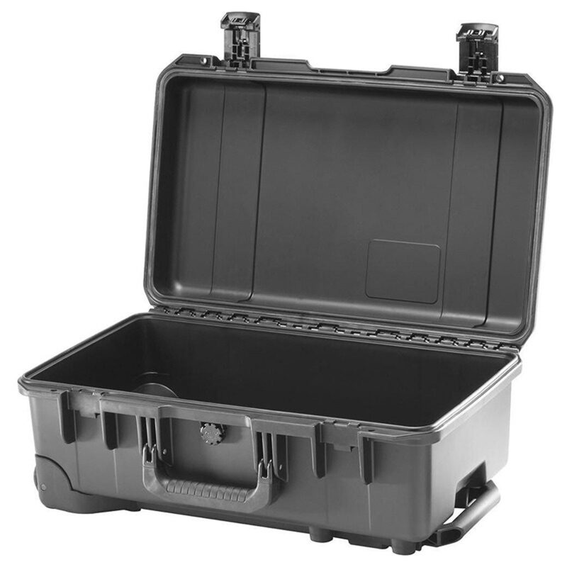 Pelican IM2500 Storm Case Black with Press & Pull Latches - Watertight Crushproof HPX Resin Equipment Case IM2500-00000