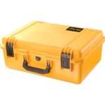 Pelican IM2600 Storm Case Yellow with Foam & Press & Pull Latches - Watertight Crushproof HPX Resin Equipment Case IM2600-20001
