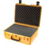 Pelican IM2600 Storm Case Yellow with Foam & Press & Pull Latches - Watertight Crushproof HPX Resin Equipment Case IM2600-20001