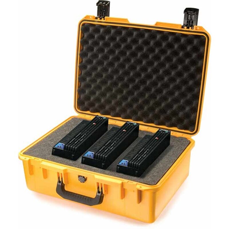 Pelican IM2600 Storm Case Yellow with Foam & Press & Pull Latches - Watertight Crushproof HPX Resin Equipment Case IM2600-20001