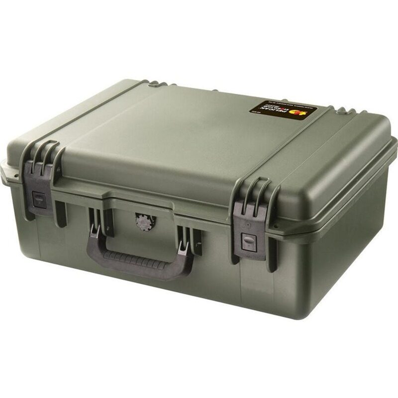 Pelican IM2600 Storm Case OD Green with Press & Pull Latches - Watertight Crushproof HPX Resin Equipment Case IM2600-30000