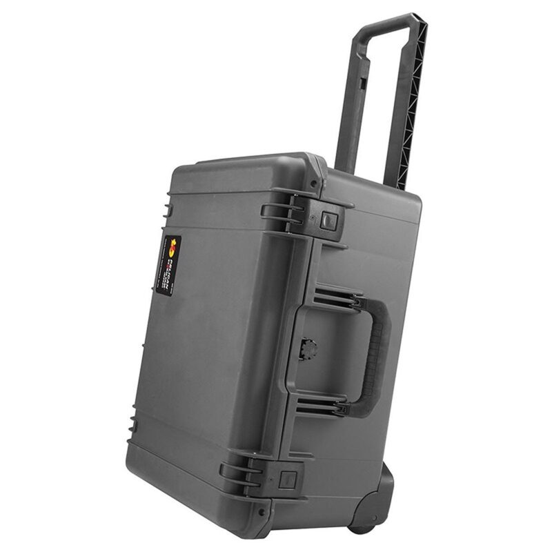 Pelican IM2620 Storm Case Black with Wheels & Trolley Handle - Watertight Crushproof HPX Resin Equipment Case IM2620-00000