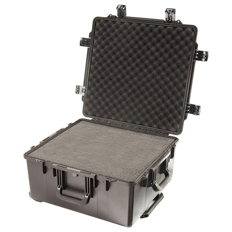 Pelican IM2875 Storm Case Black with Foam - Extra Large Waterproof Crushproof Wheeled Case IM2875-00000