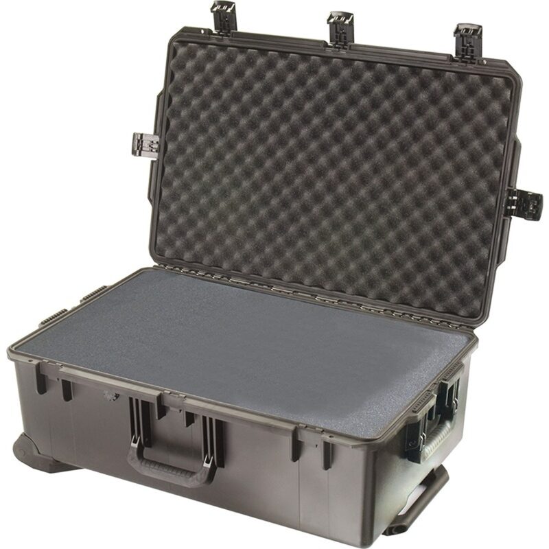 Pelican IM2950 Storm Case Black with Foam - Extra Large Waterproof Crushproof Protective Case IM2950-00000