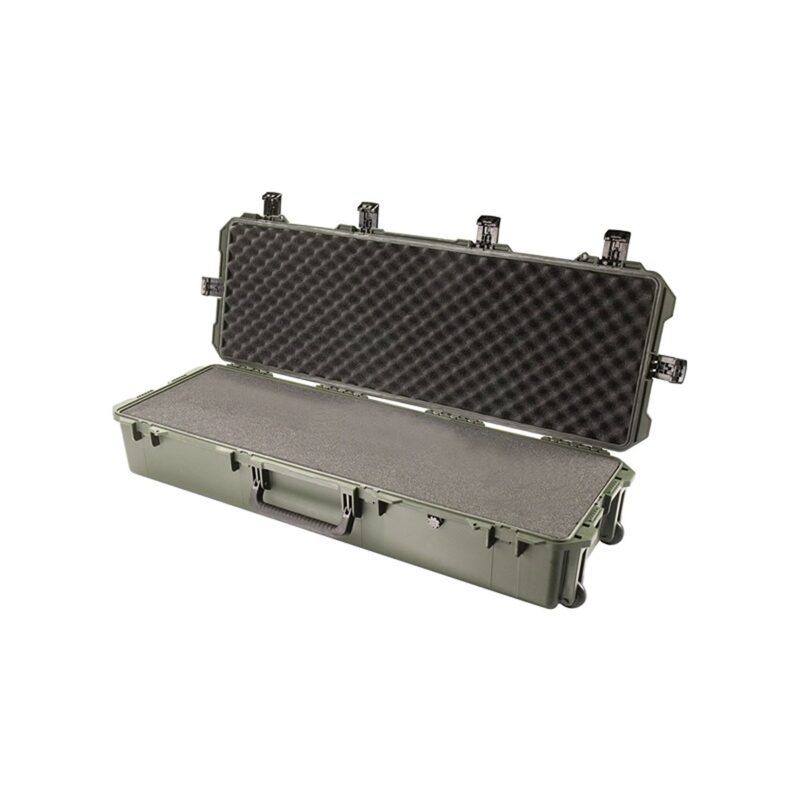 Pelican iM3220 Storm Case Olive Drab OD with Foam - Large Waterproof Crushproof Protective Case iM3220-30001