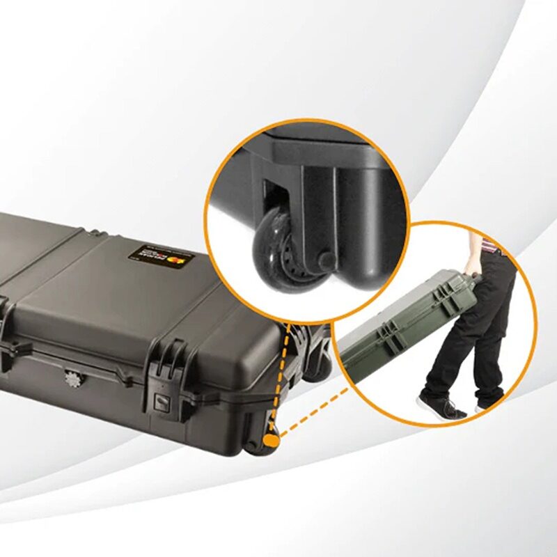Pelican iM3410 Storm Case Black with Foam - Large Waterproof Crushproof Protective Case iM3410-00001