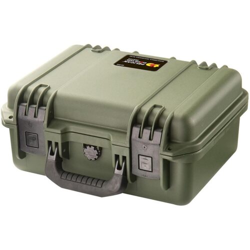 Pelican iM2100 Storm Case Olive Drab OD Empty - Small Waterproof Crushproof Protective Case iM2100-30000