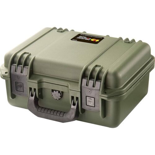 Pelican iM2100 Storm Case Olive Drab OD with Foam - Small Waterproof Crushproof Protective Case iM2100-30001