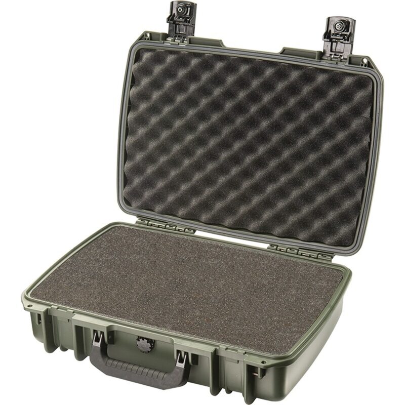 Pelican IM2370 Storm Case with Pick N Pluck Foam Olive Drab OD Green - Watertight Crushproof Protective Hard Case IM2370-30001