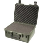 Pelican IM2450 Storm Case with Pick N Pluck Foam Olive Drab OD Green - Watertight Crushproof Protective Hard Case IM2450-30001