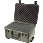 Pelican IM2620 Storm Case with Pick N Pluck Foam Olive Drab OD Green Wheeled - Watertight Crushproof Protective Hard Case IM2620-30001