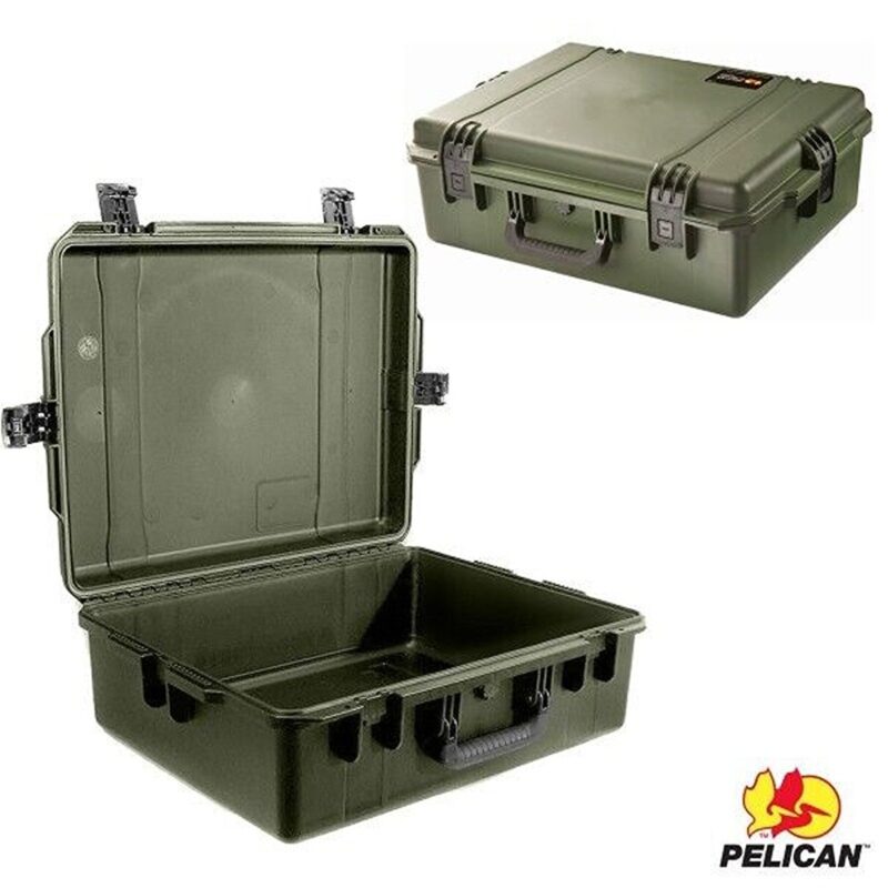 Pelican IM2700 Storm Case with Pick N Pluck Foam Olive Drab OD Green - Large Watertight Crushproof Protective Hard Case IM2700-30001
