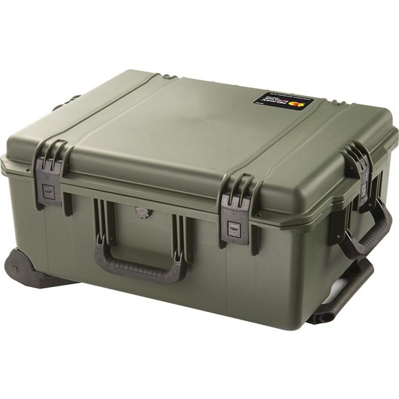 Pelican IM2720 Storm Case Empty No Foam Olive Drab OD Green Wheeled - Large Watertight Crushproof Protective Hard Case IM2720-30000