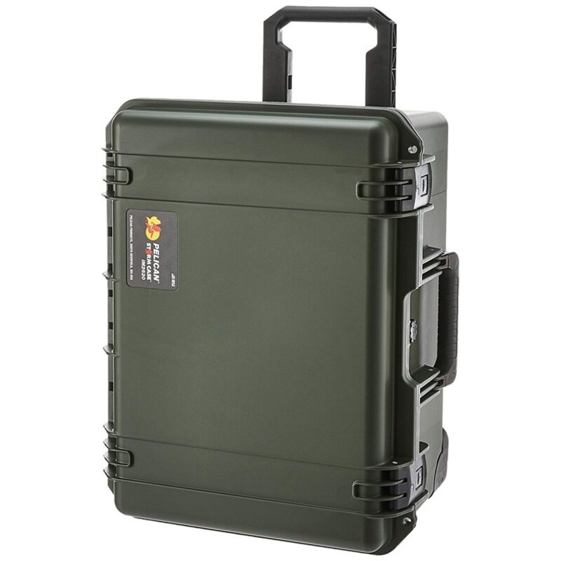 Pelican IM2720 Storm Case Empty No Foam Olive Drab OD Green Wheeled - Large Watertight Crushproof Protective Hard Case IM2720-30000
