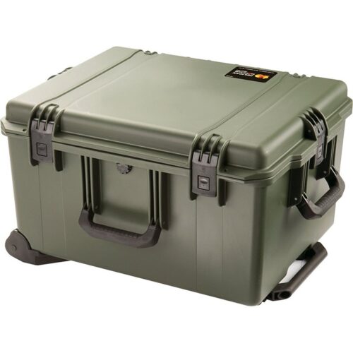Pelican IM2750 Storm Case Empty No Foam Olive Drab OD Green Wheeled - Large Watertight Crushproof Protective Hard Case IM2750-30000