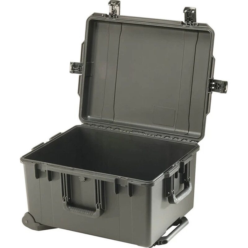 Pelican IM2750 Storm Case Empty No Foam Olive Drab OD Green Wheeled - Large Watertight Crushproof Protective Hard Case IM2750-30000