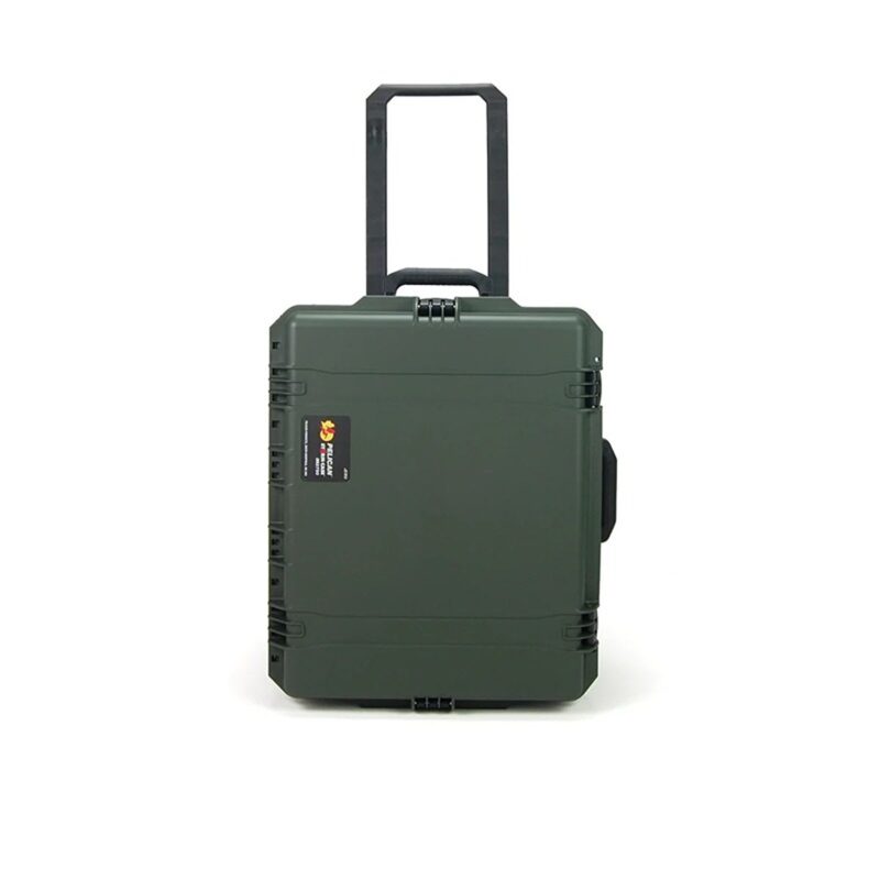 Pelican IM2750 Storm Case Empty No Foam Olive Drab OD Green Wheeled - Large Watertight Crushproof Protective Hard Case IM2750-30000