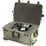 Pelican IM2750 Storm Case with Pick N Pluck Foam Olive Drab OD Green Wheeled - Extra Large Watertight Crushproof Protective Hard Case IM2750-30001