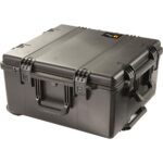 Pelican IM2875 Storm Case with Pick N Pluck Foam Black Wheeled - Extra Large Watertight Crushproof Protective Hard Case IM2875-01001