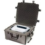 Pelican IM2875 Storm Case with Pick N Pluck Foam Black Wheeled - Extra Large Watertight Crushproof Protective Hard Case IM2875-01001