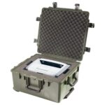 Pelican IM2875 Storm Case with Pick N Pluck Foam Olive Drab OD Green Wheeled - Extra Large Watertight Crushproof Protective Hard Case IM2875-30001