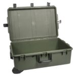 Pelican IM2950 Storm Case Empty No Foam Olive Drab OD Green Wheeled - Extra Large Watertight Crushproof Protective Hard Case IM2950-30000