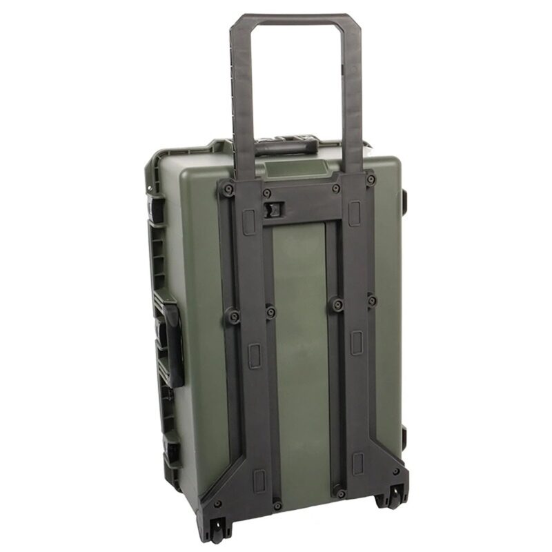 Pelican IM2950 Storm Case Empty No Foam Olive Drab OD Green Wheeled - Extra Large Watertight Crushproof Protective Hard Case IM2950-30000